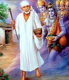 Sai Baba HD Painting And Sketches